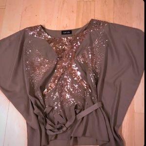 Fab’rik sequinned top